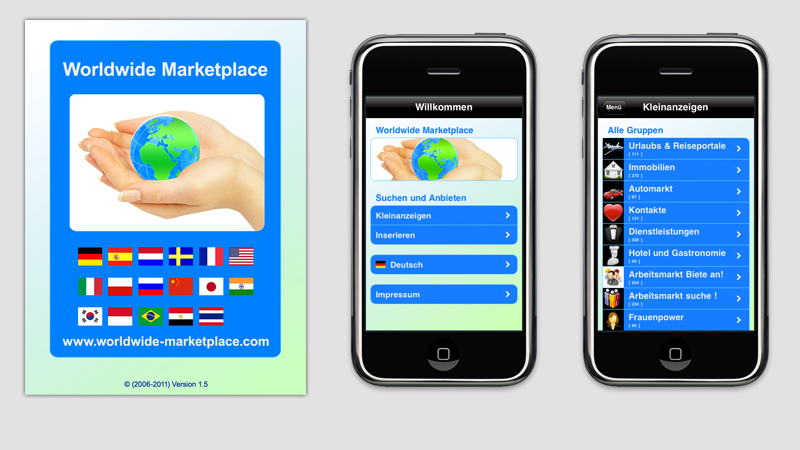 iPhone App für den Worldwide Marketplace