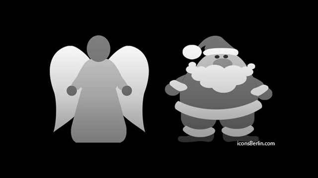 iPhone Tab Bar Icons, Weihnachtsmotive von iconsBerlin