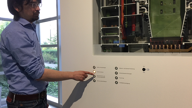 Medientechnik Dauerausstellung LEAG, Schwarze Pumpe