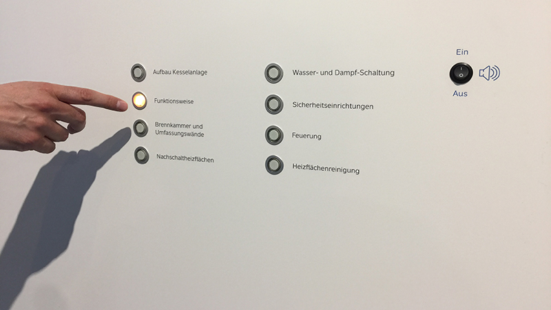 Medientechnik Dauerausstellung LEAG, Schwarze Pumpe