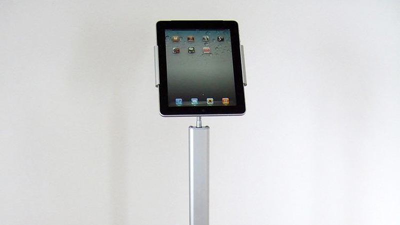 iPad Infoterminal - elegantes Kiosksystem für Messen und Shops