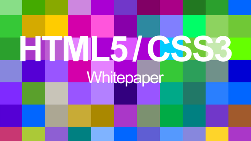 Whitepaper über HTML 5 / CSS 3 von hma GmbH